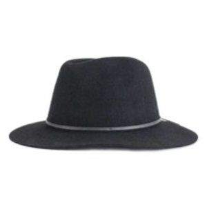 BRIXTON Wesley Wool Fedora | size small